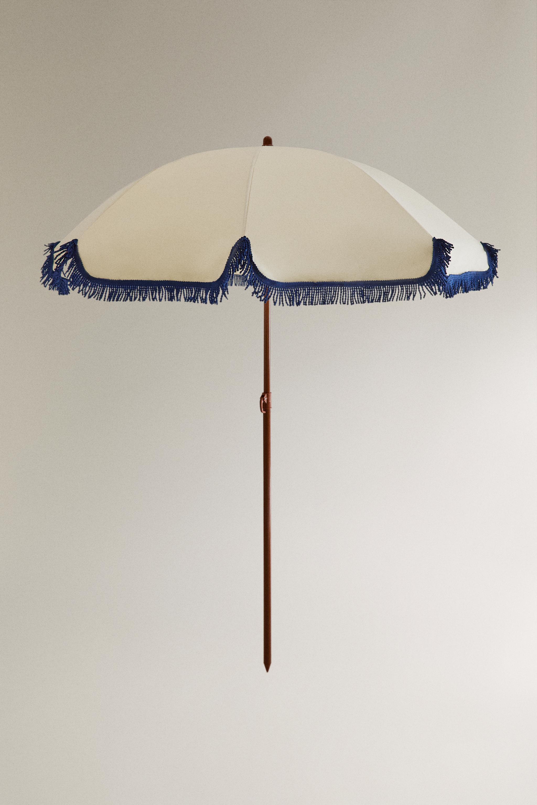 FRINGED BEACH UMBRELLA (ø 135CM)